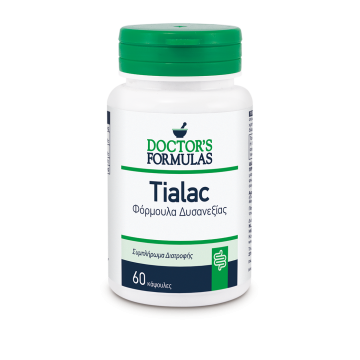 TIALAC ΦΟΡΜΟΥΛΑ ΔΥΣΑΝΕΞΙΑΣ DOCTOR'S FORMULAS 60caps ΤΡΟΦΙΚΕΣ